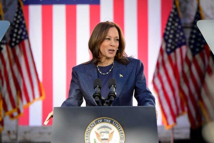 Kamala,Harris,During,An,October,16,,2024,Campaign,Event,In