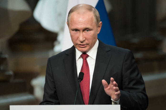 Paris,,France,-,May,29,,2017,:,Vladimir,Putin,,The