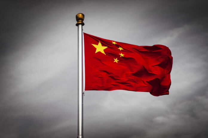 The,Chinese,National,Flag,,The,Five,Starred,Red,Flag