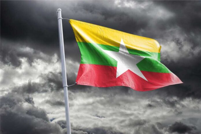 Flag,Of,Myanmar,The,State,Flag,Of,The,Republic,Of