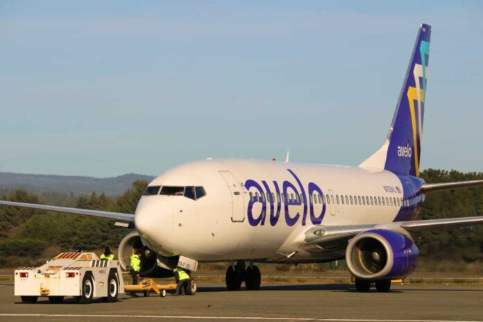 January,23,,2025,In,Arcata,,Ca:,Avelo,Airlines,737,Aircraft