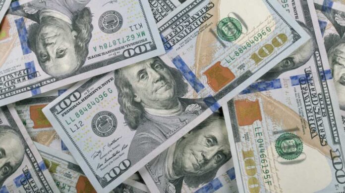 A,Large,Pile,Of,Money,An,Abundant,Spread,Of,U.s.