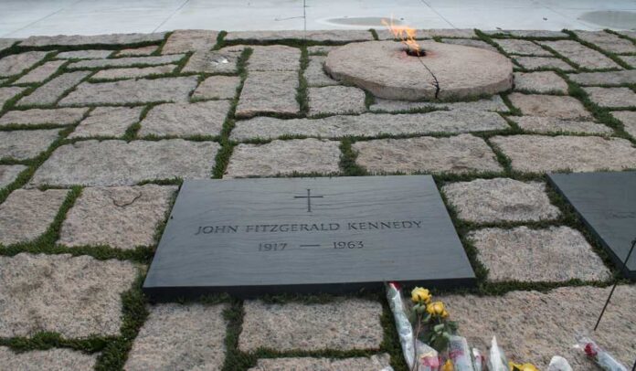 John,F.,Kennedy,And,Eternal,Flame,Arlington,Cemetery,Virginia