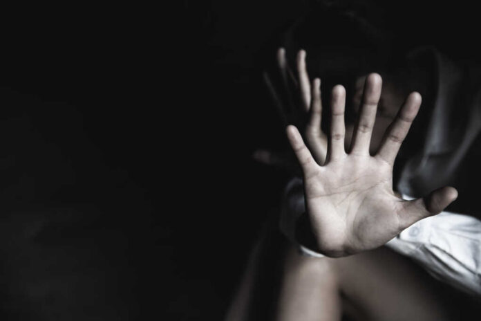 Women,Who,Are,Victims,Of,Human,Trafficking,,Stop,Violence,Against