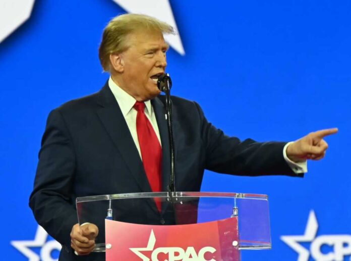 Donald,Trump,Spoke,At,The,American,Conservative,Union's,Annual,Conservative