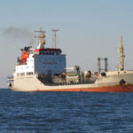 Russian Tanker INVADES—U.S. Navy Scrambles NOW A cargo ship sailing on the ocean