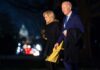 Democrats’ Desperate Myth-Making Exposed Joe and Jill Biden walking together outdoors at night