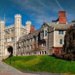 AI Scare Sparks Princeton’s Honor Code U-Turn Gothic stone university building with clock tower and archway
