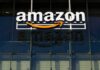 Cruise Missiles? Amazon Hub Targeted—Again Amazon logo on glass building facade