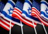 US Jerusalem Embassy Gets Permanent Home Flags of the United States and Israel displayed together