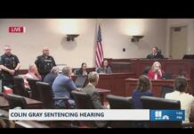 Judge sentences Colin Gray to 15 years in prison