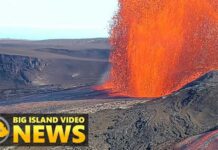 Camera MELTS in Kīlauea Inferno Kilauea Volcano Erupts High Lava Fountains For 9.6 Hours (August 13, 2026)