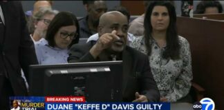 Duane 'Keffe D' Davis convicted in Tupac Shakur murder trial