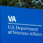 Due-Process Dumpster Fire At VA VA sign for U.S. Department of Veterans Affairs