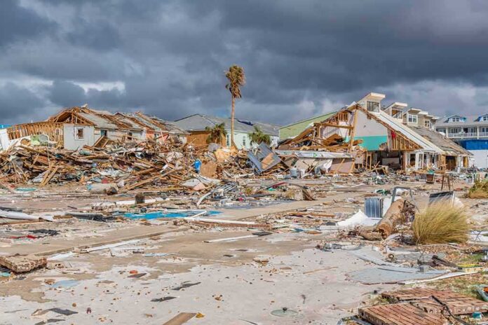 shutterstock_1230683455 storm-damaged coastal neighborhood with demolished houses