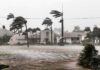 Wind Whiplash Pounds NYC, Jersey Houses battered by hurricane winds and flooding