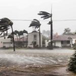 Wind Whiplash Pounds NYC, Jersey Houses battered by hurricane winds and flooding