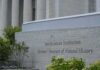Funding Freeze Threat Rattles Smithsonian Smithsonian Institution museum exterior with engraved stone sign