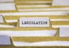 Iowa’s Tax Rules Could Soon Change File folder tab labeled legislation