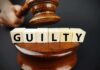 30-Year Mystery Ends – Verdict Stuns Judge's gavel above blocks spelling guilty