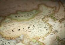 Hidden Influence War Hits Campuses Detailed map highlighting China and surrounding regions